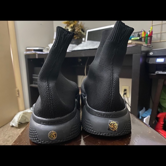 Balenciaga Black Speed Sneakers (UNWORN)
